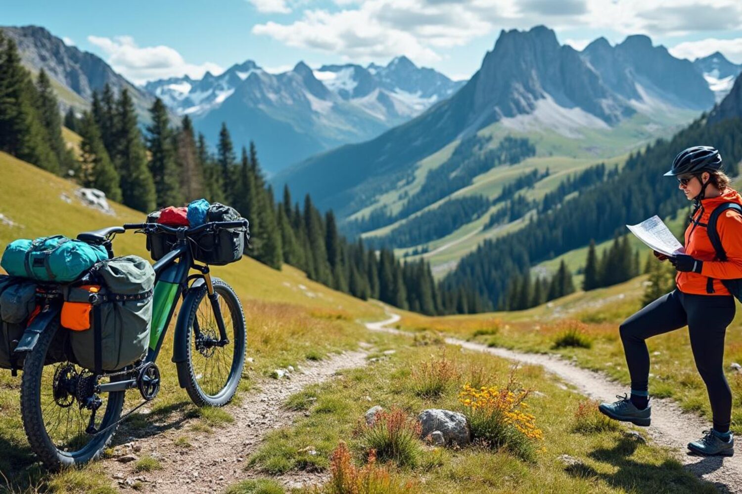 Bikepacking dans les Pyrénées : matériel, itinéraires et conseils