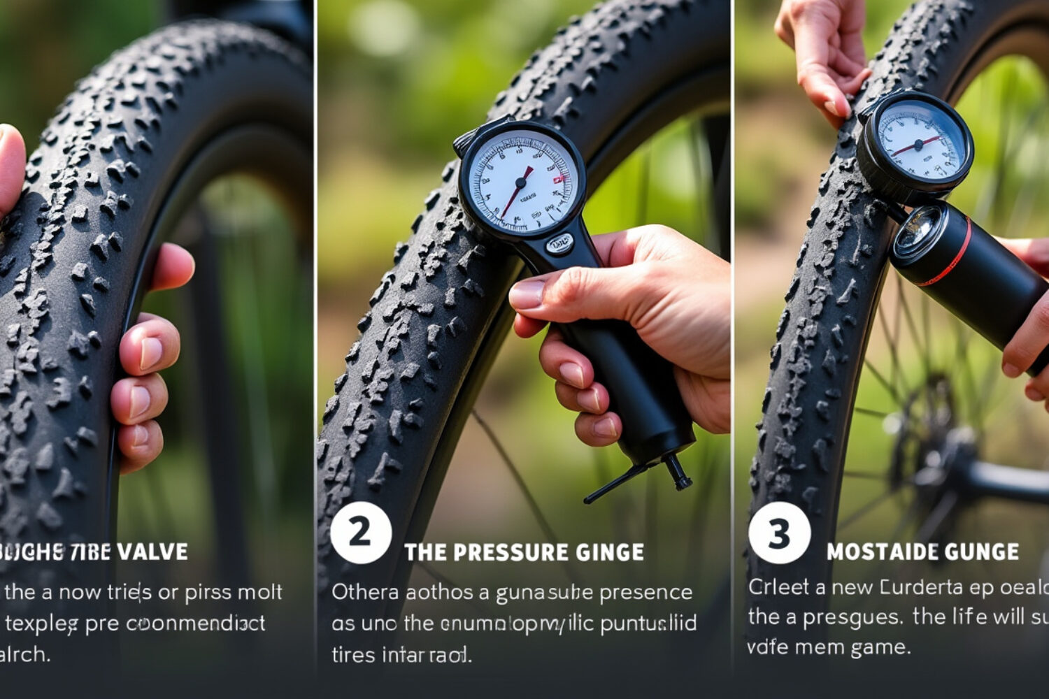 Calculer la bonne pression des pneus de son VTT en 3 étapes