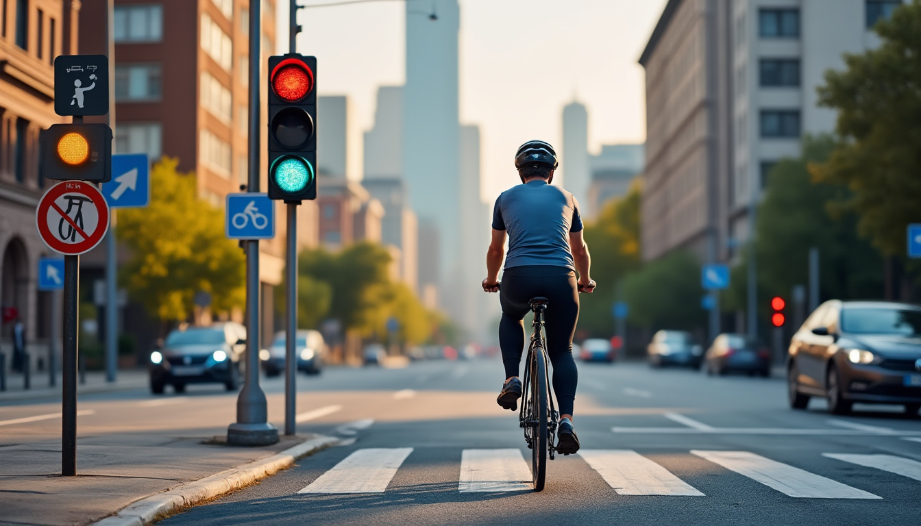 découvrez ce que la loi dit réellement sur l'utilisation des feux clignotants à vélo et les règles à respecter pour circuler en toute sécurité.