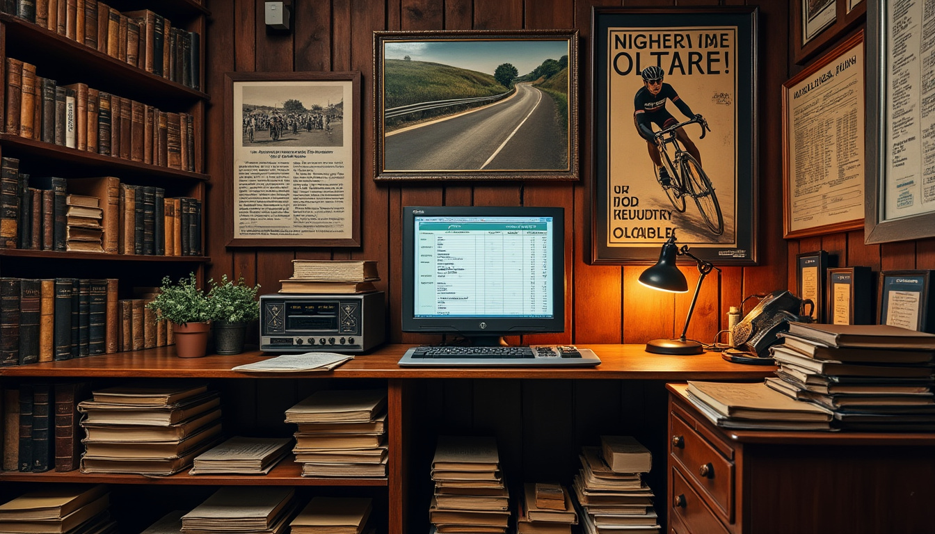 découvrez la mémoire du cyclisme avec les archives complètes et les palmarès détaillés de tous les coureurs légendaires.