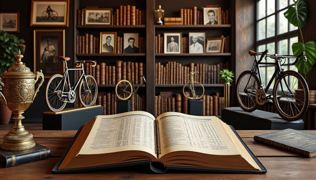 découvrez la mémoire du cyclisme avec les archives complètes et les palmarès détaillés de tous les coureurs légendaires.