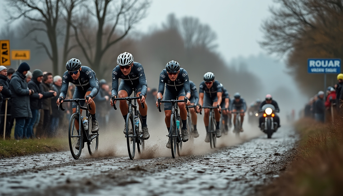 découvrez tout sur paris-roubaix 2026 : le parcours, les favoris de la course et l'histoire fascinante de l'enfer du nord, l'une des plus célèbres classiques cyclistes.