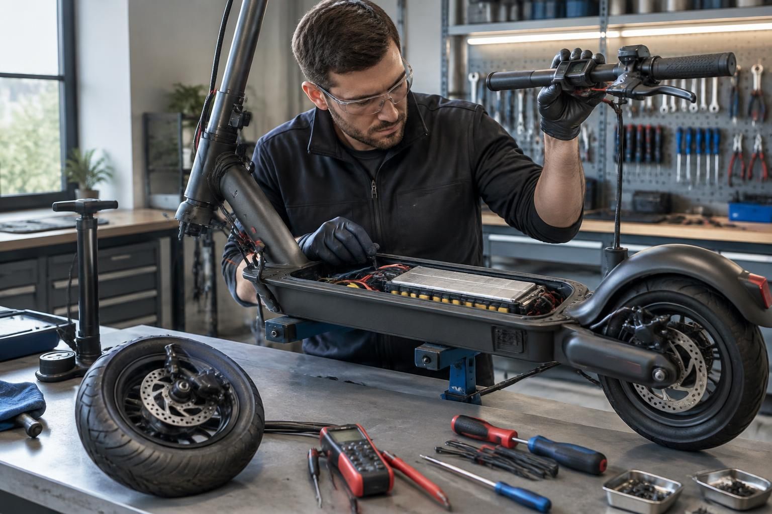 découvrez comment réparer une trottinette électrique : identifiez les pannes courantes et dépannez la batterie, la roue ou l’accélérateur.
