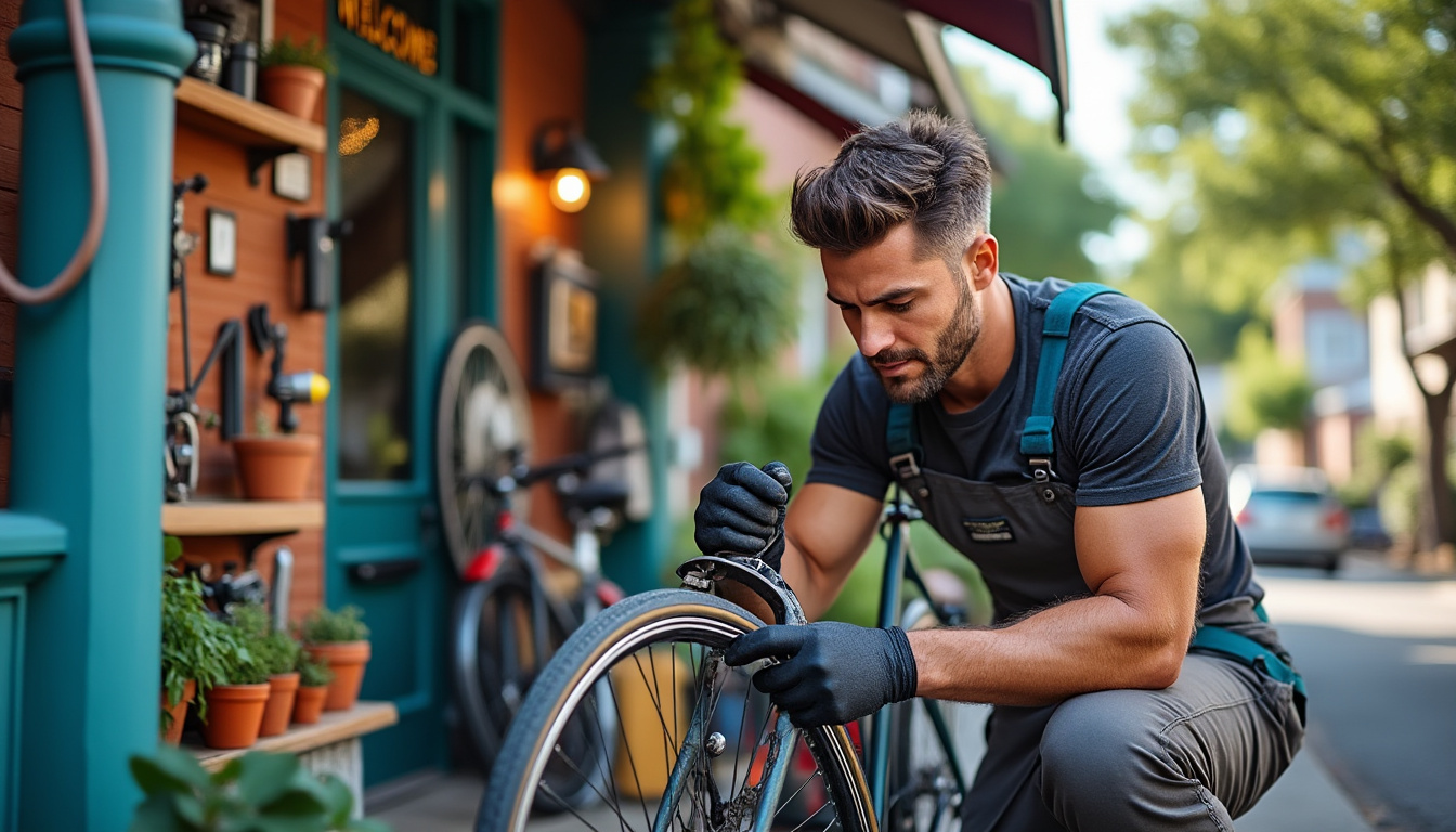 trouvez facilement un réparateur de vélo près de chez vous pour entretenir ou réparer votre vélo rapidement et efficacement.