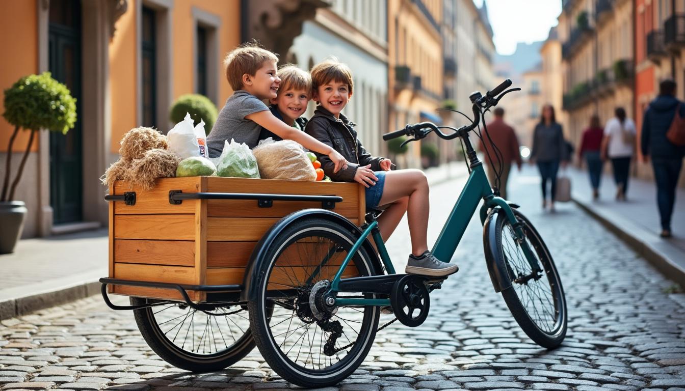 découvrez tout ce qu'il faut savoir sur le vélo cargo : à qui il s'adresse, ses avantages, et comment choisir le modèle idéal adapté à vos besoins.