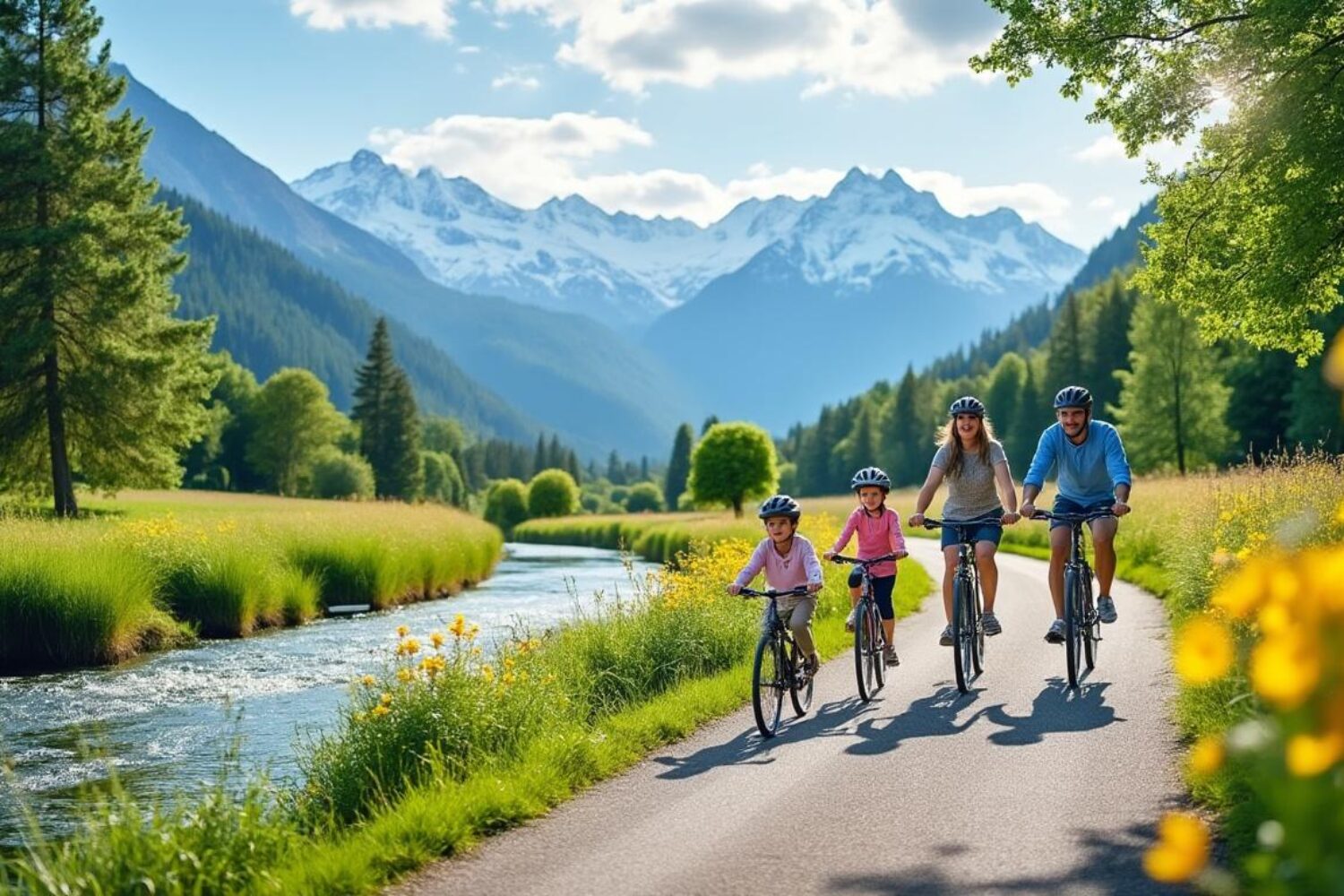Voie verte des Gaves : un itinéraire famille au pied des Pyrénées