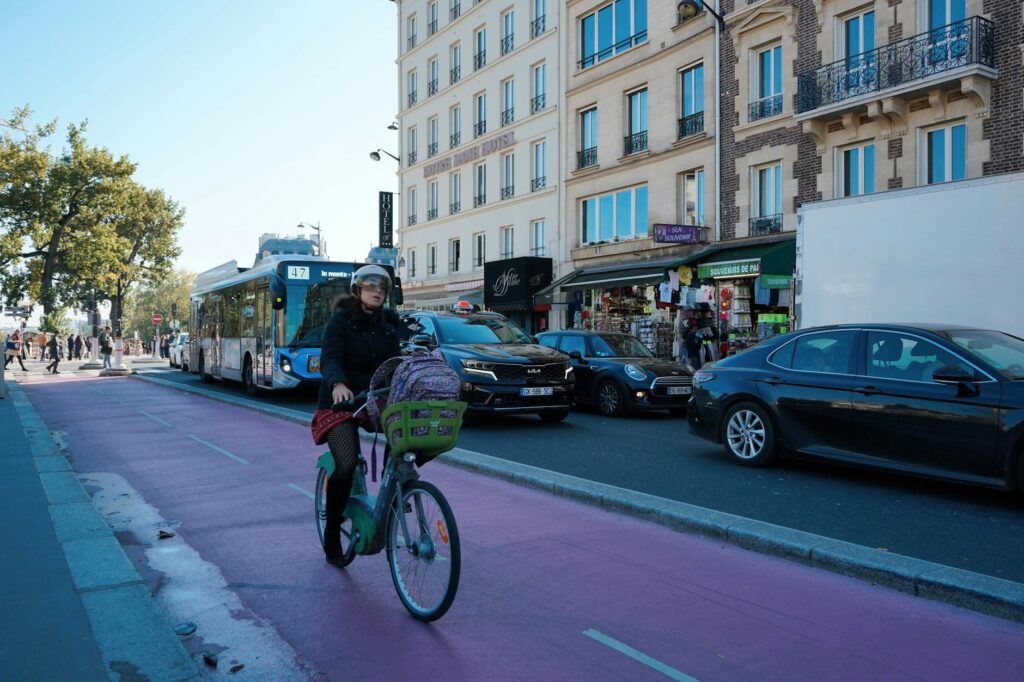 Aménagements cyclables en France où — pistes cyclables urbaines France