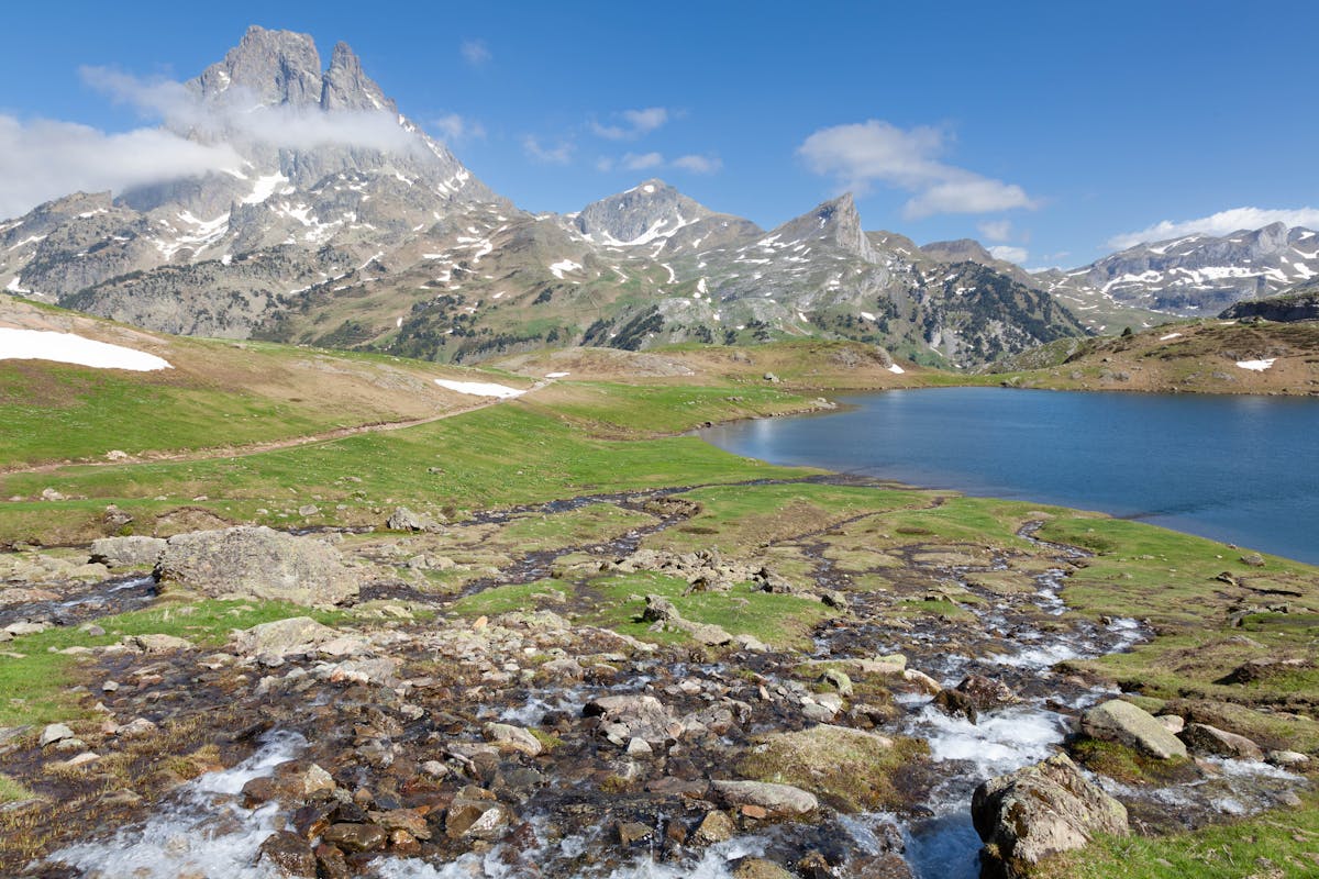 Piste cyclable en nature